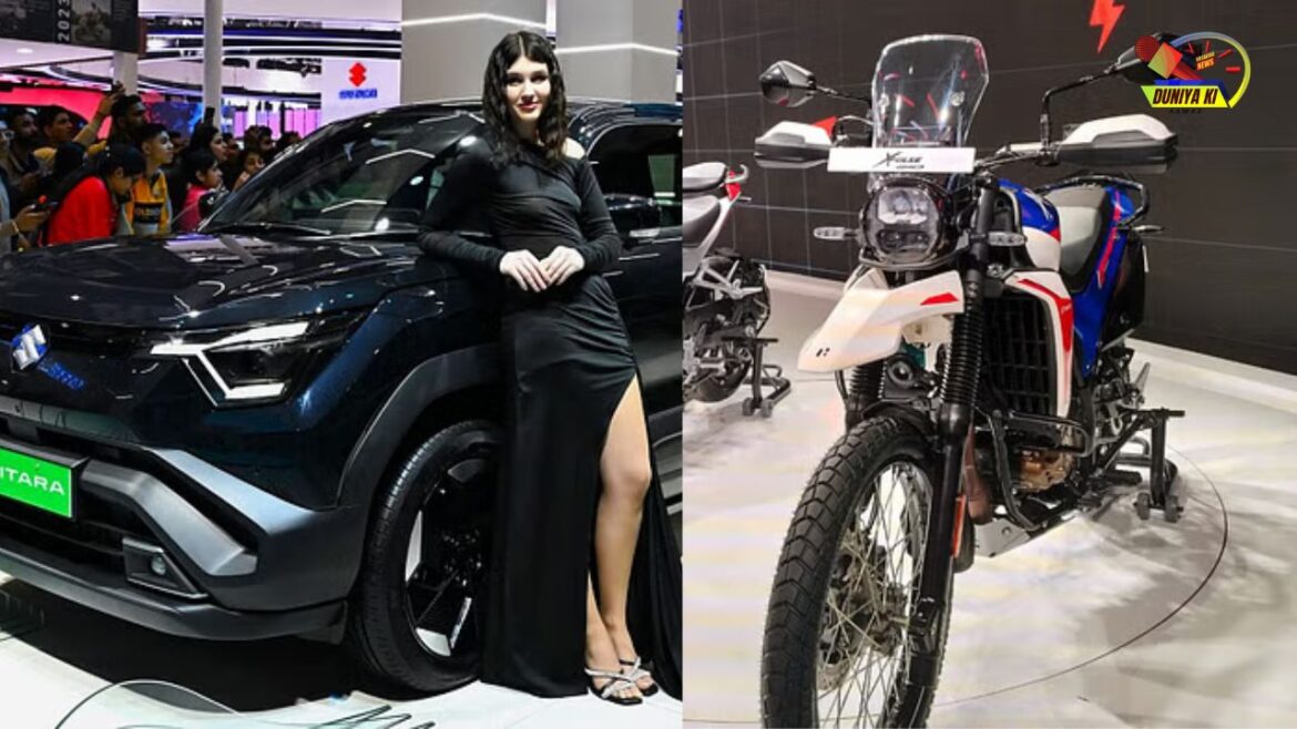 Auto Expo 2025: गाय के गोबर और पराली से चलने वाली Car बनी आकर्षण, Superbikes और नई तकनीक का दिखा जलवा