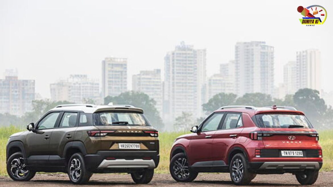 Maruti Brezza vs Hyundai Venue: कीमत, माइलेज और फीचर्स के हिसाब से कौन सा है बेहतर विकल्प?” Maruti Brezza vs Hyundai Venue: कीमत, माइलेज और फीचर्स के हिसाब से कौन सा है बेहतर विकल्प?"