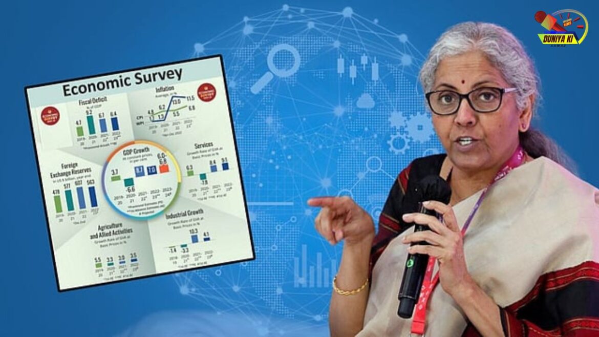 Economic Survey 2025: कल वित्त मंत्री पेश करेंगे आर्थिक सर्वेक्षण, देश की आर्थिक स्थिति का होगा खुलासा Economic Survey 2025: कल वित्त मंत्री पेश करेंगे आर्थिक सर्वेक्षण, देश की आर्थिक स्थिति का होगा खुलासा